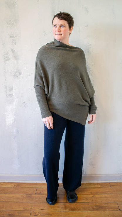 Asymmetric Sweater (Multiple Colors)