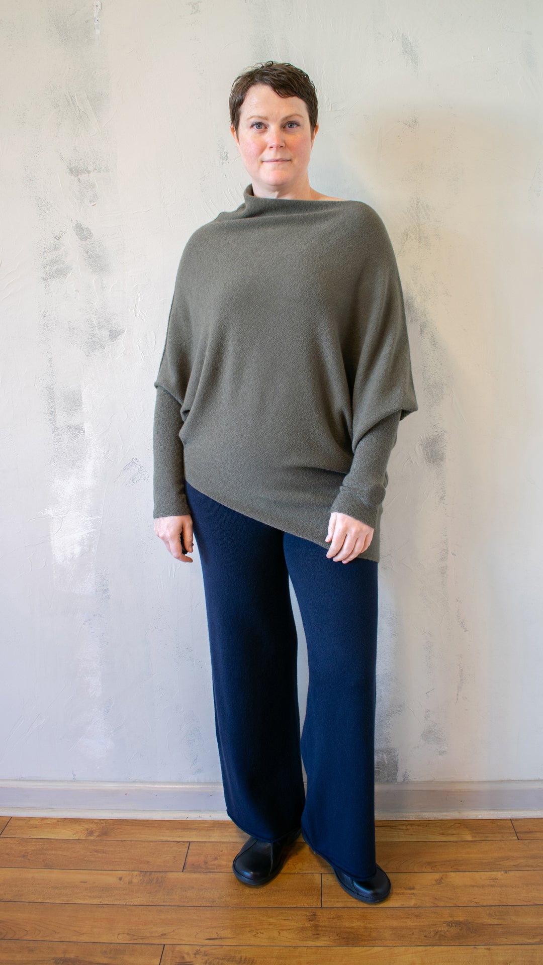 Asymmetric Sweater (Multiple Colors)