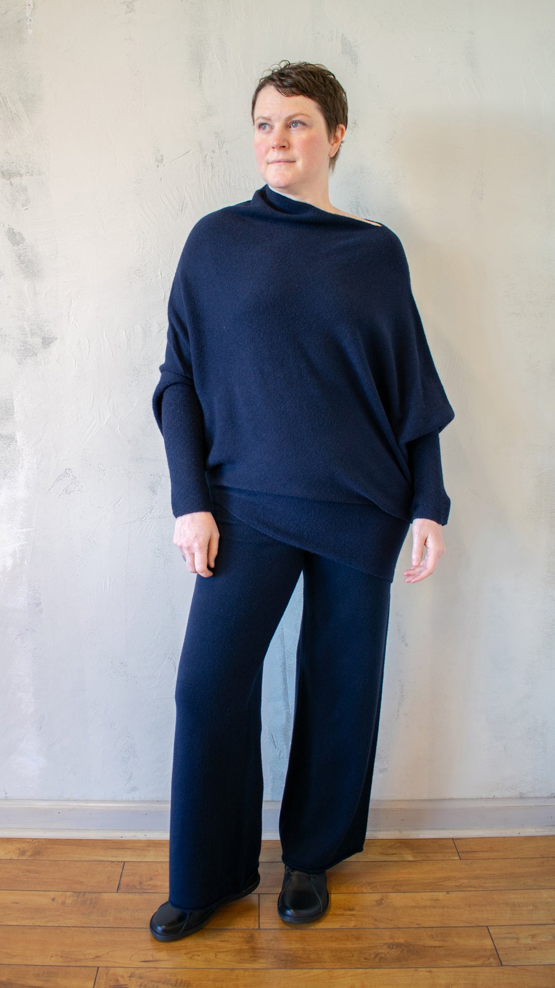Asymmetric Sweater (Multiple Colors)
