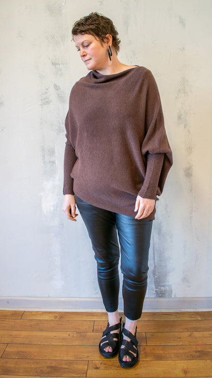 Asymmetric Sweater (Multiple Colors)