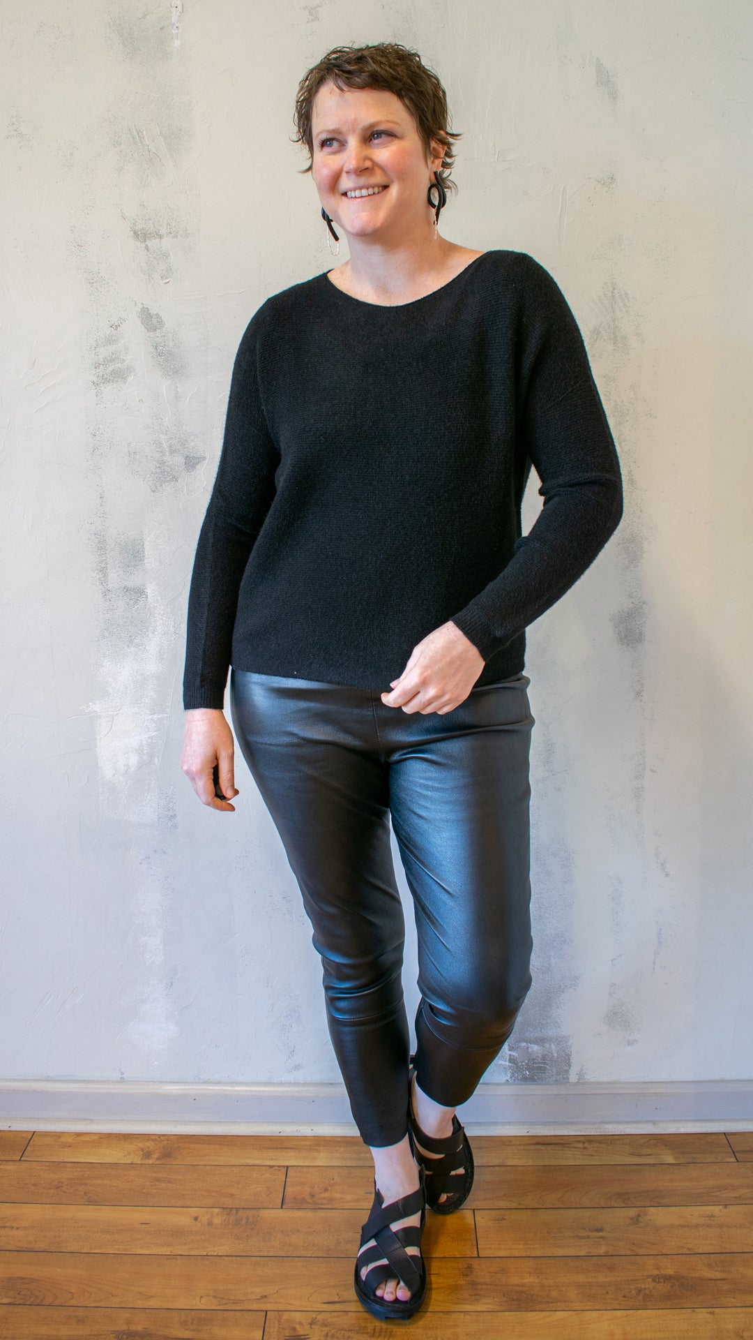 Textured Knit Pullover (Multiple Colors)