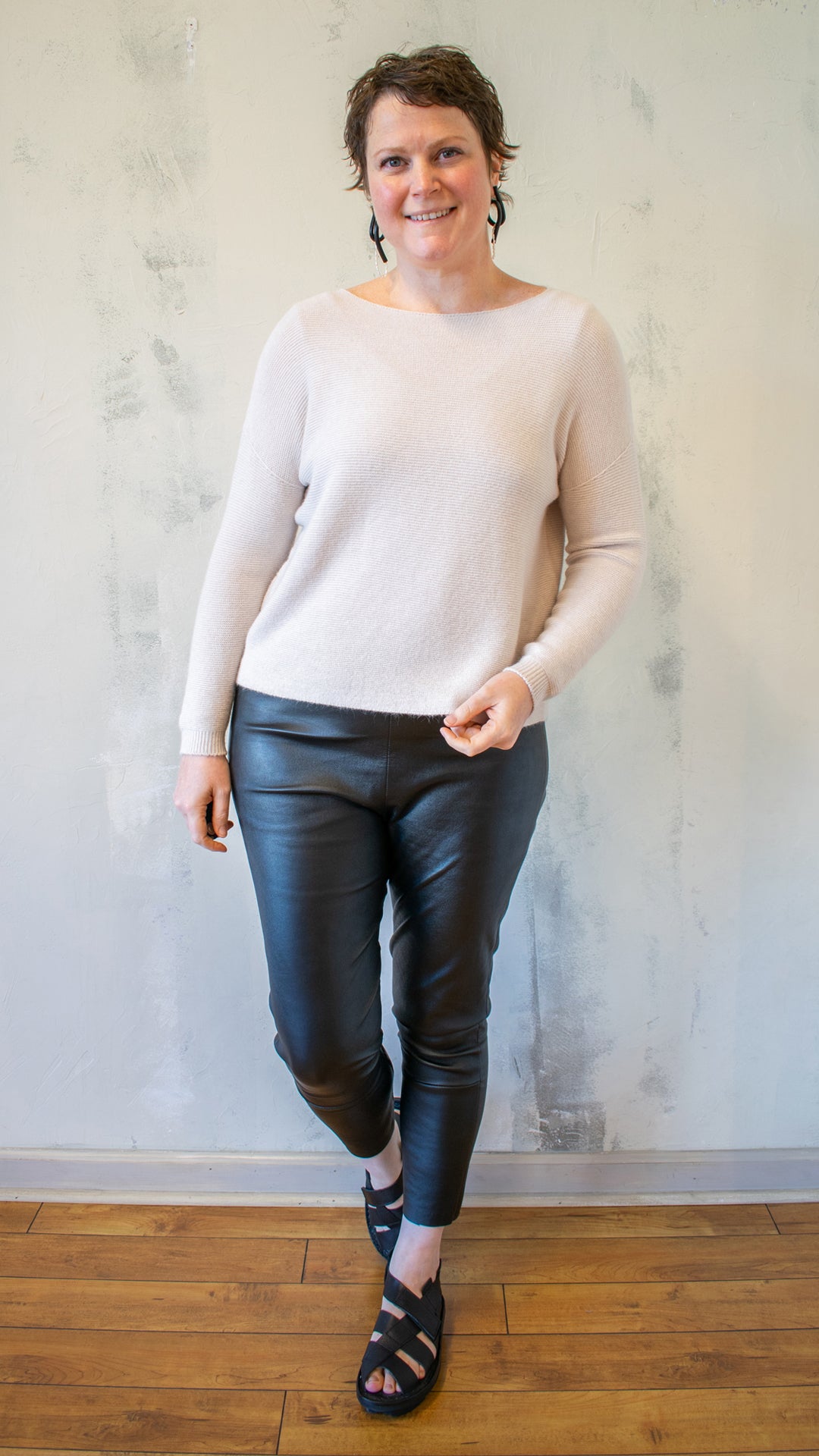 Textured Knit Pullover (Multiple Colors)