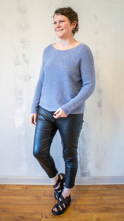 Textured Knit Pullover (Multiple Colors)