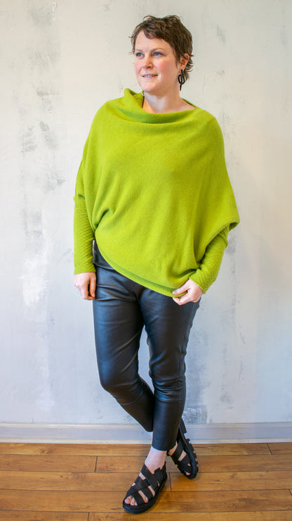 Asymmetric Sweater (Multiple Colors)