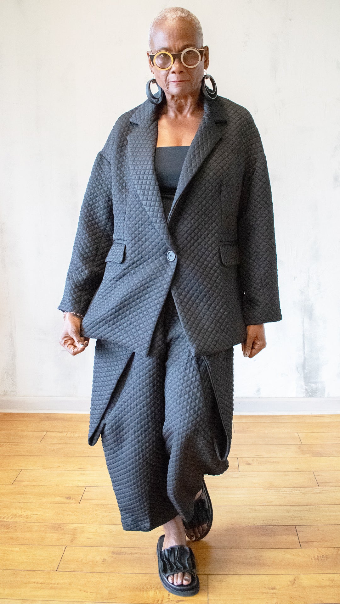 Boyfriend Jacquard Blazer