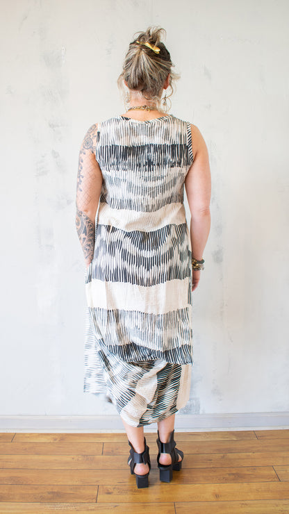 Ayah Dress Stripe