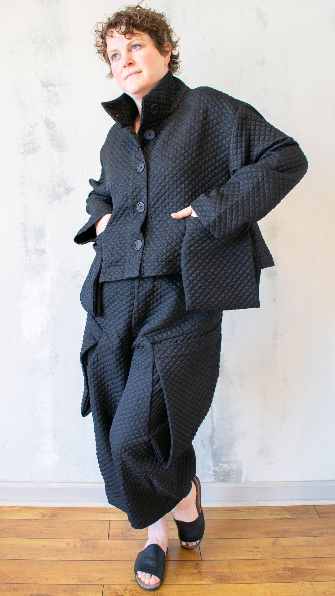 Pyramid Jacquard Jacket