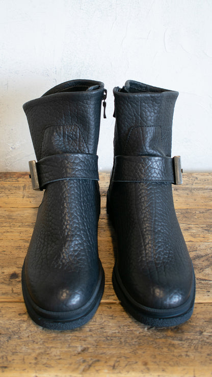 Honavi Moto Boot in Black