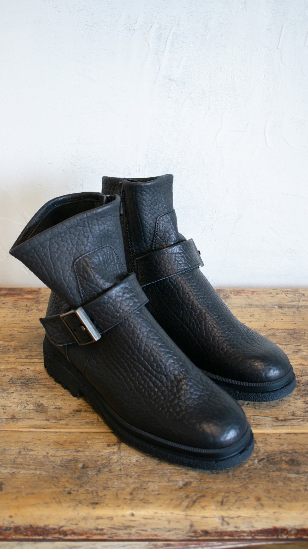 Honavi Moto Boot in Black