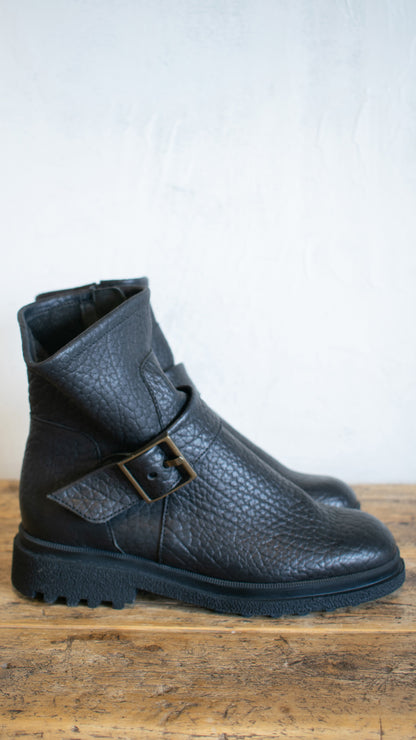 Honavi Moto Boot in Black