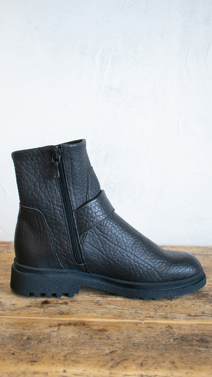 Honavi Moto Boot in Black