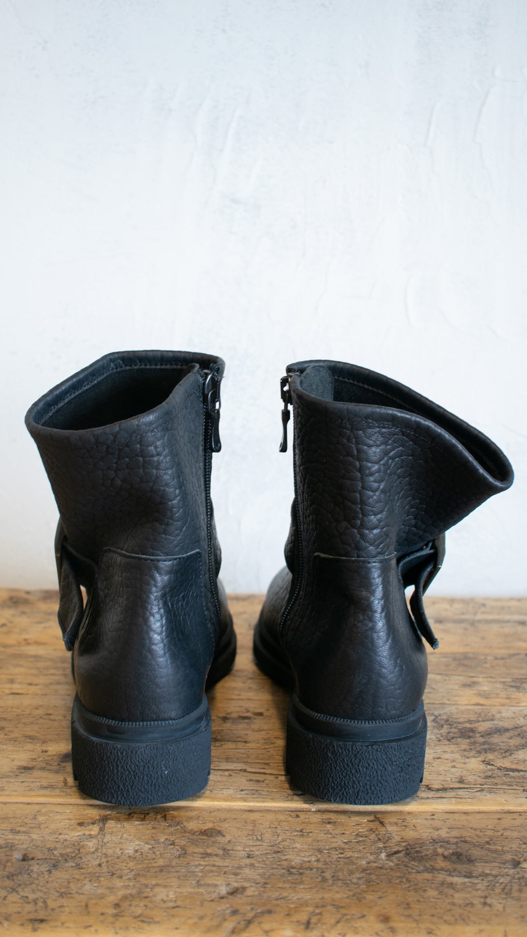 Honavi Moto Boot in Black