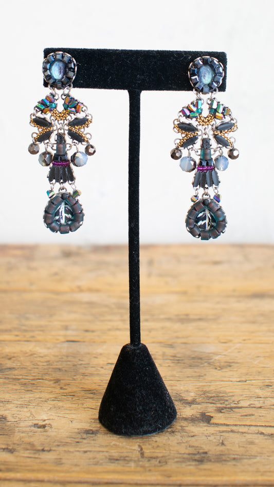 Obsidian Earrings