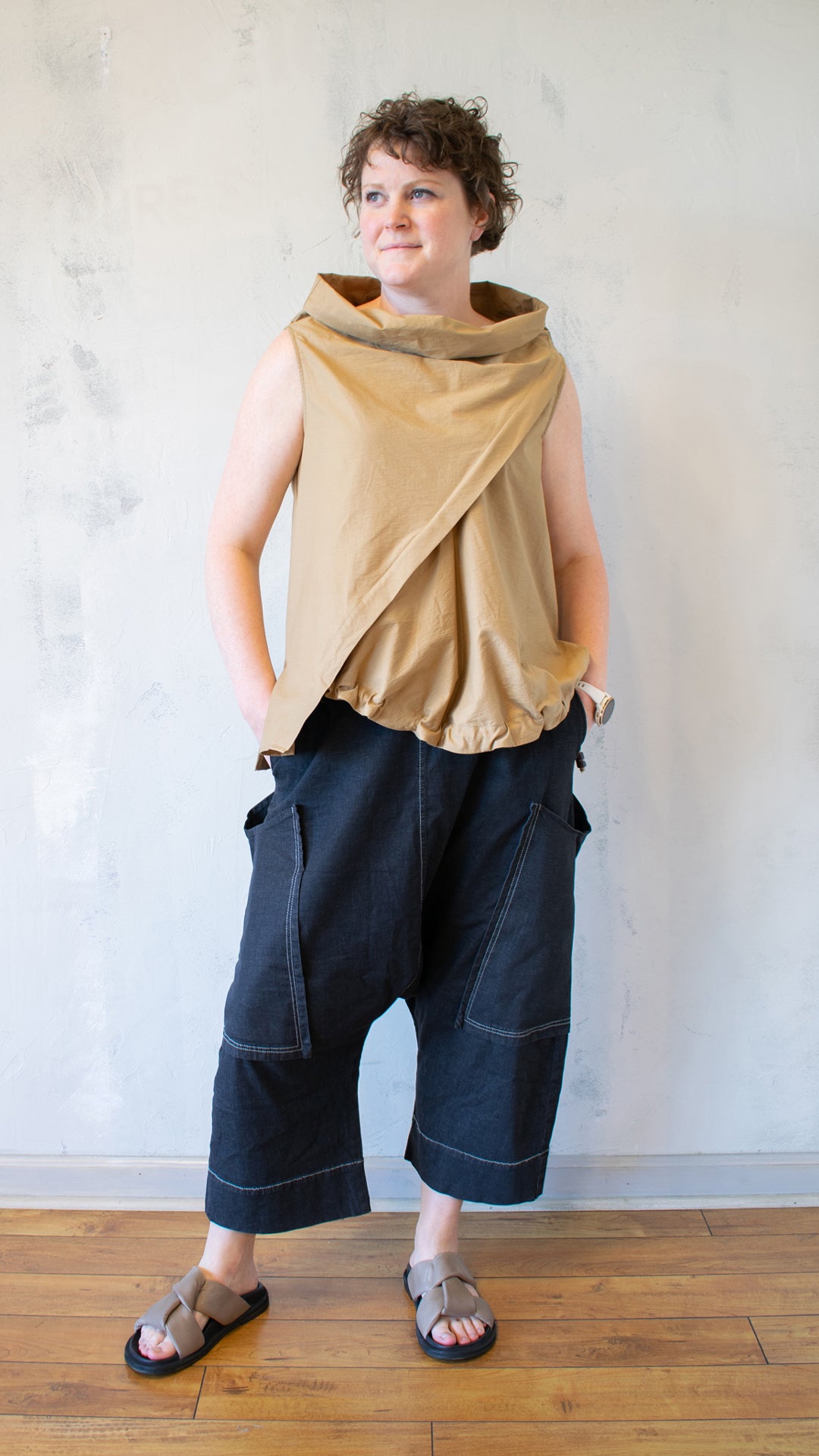 Cross Over Blouse (Multiple Colors)