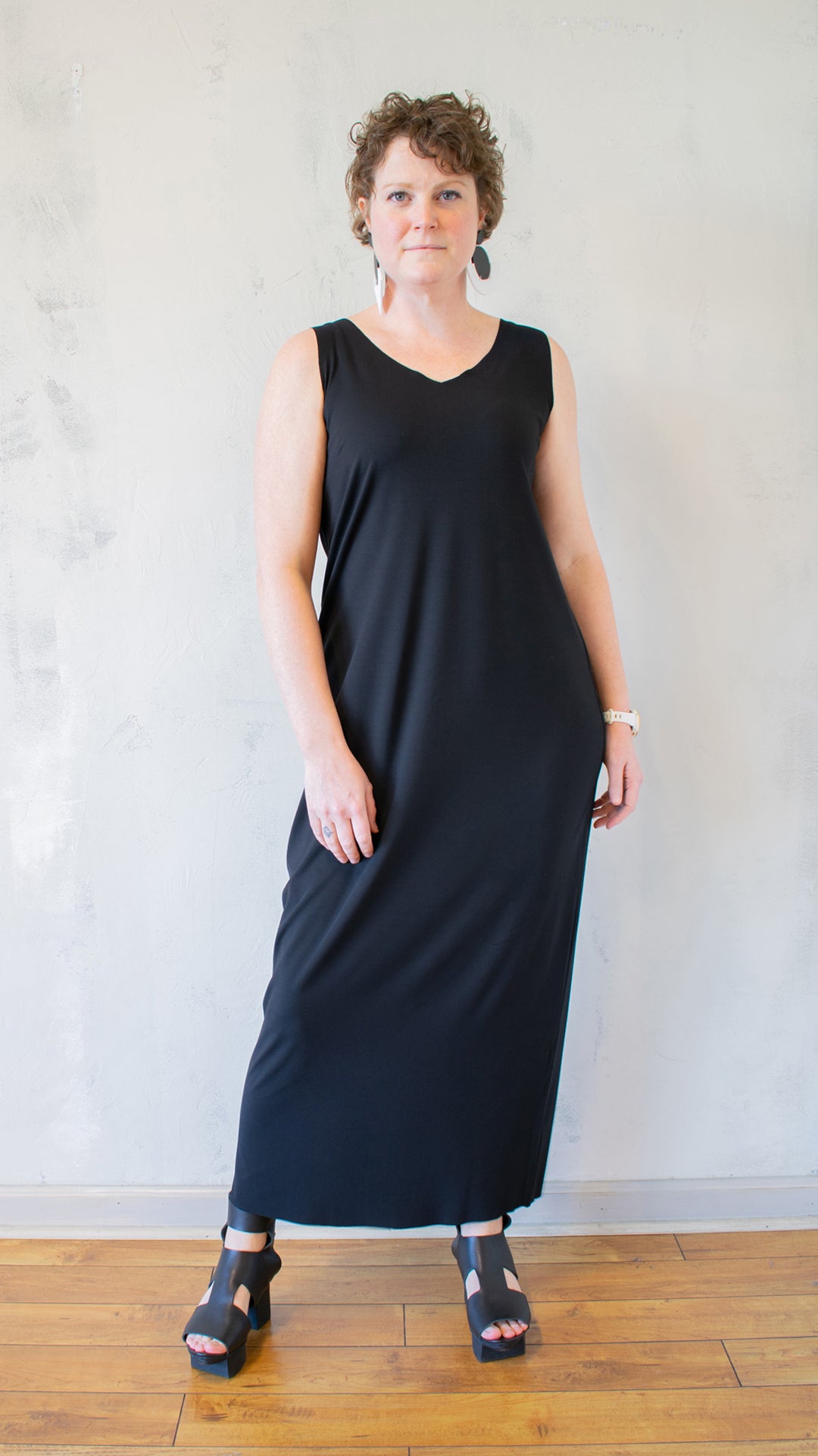 Black Slip Dress