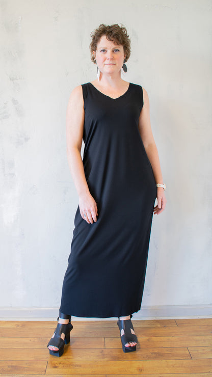 Black Slip Dress
