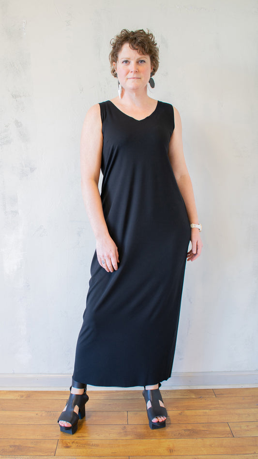 Black Slip Dress