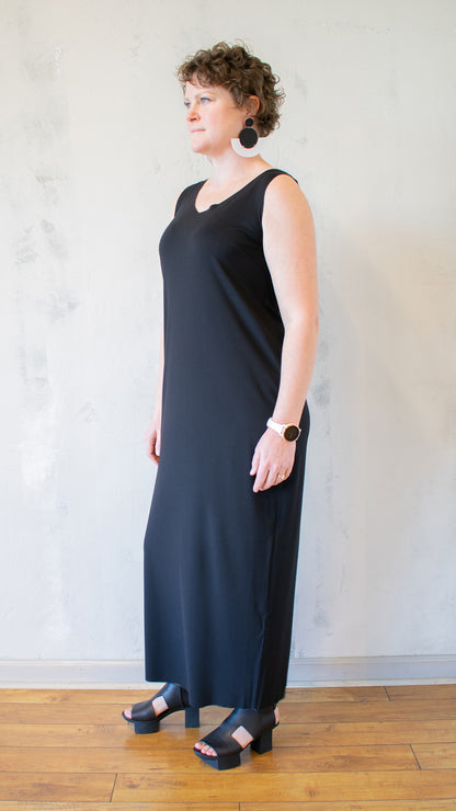 Black Slip Dress