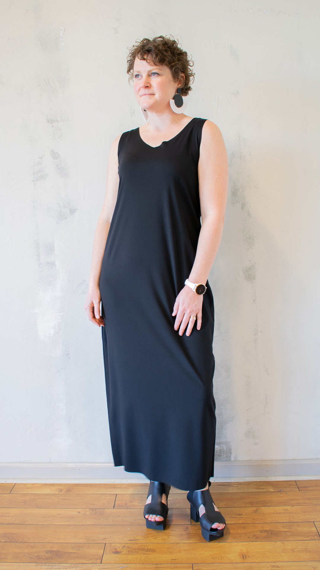 Black Slip Dress