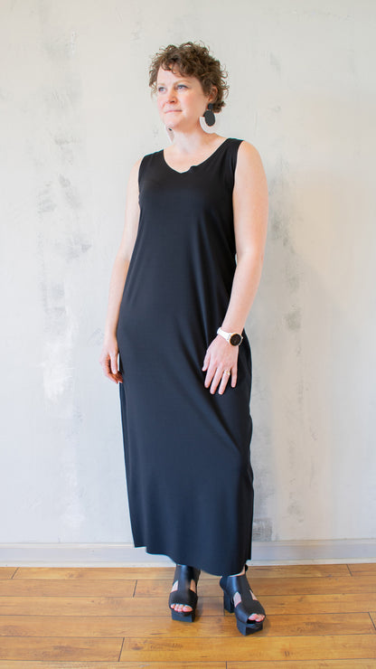 Black Slip Dress