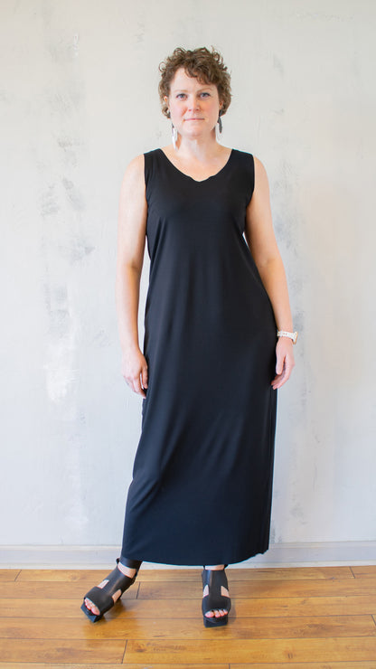 Black Slip Dress