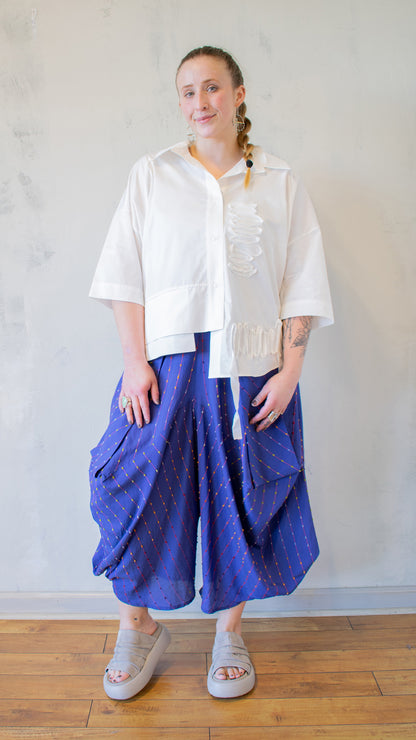 Ribbon Button Down (Multiple Colors)