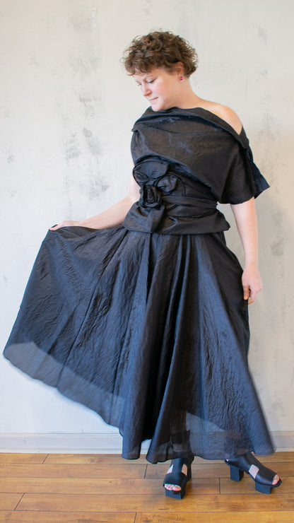 Sheer Full Skirt (Multiple Colors)