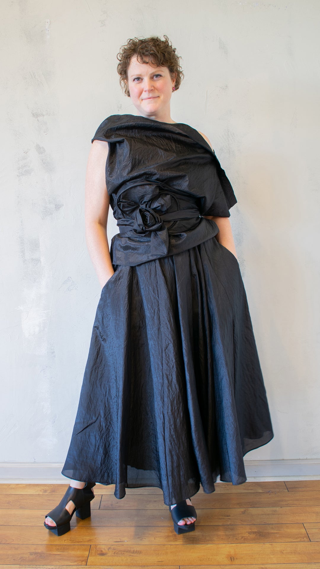 Off Shoulder Sheer Blouse (Multiple Colors)