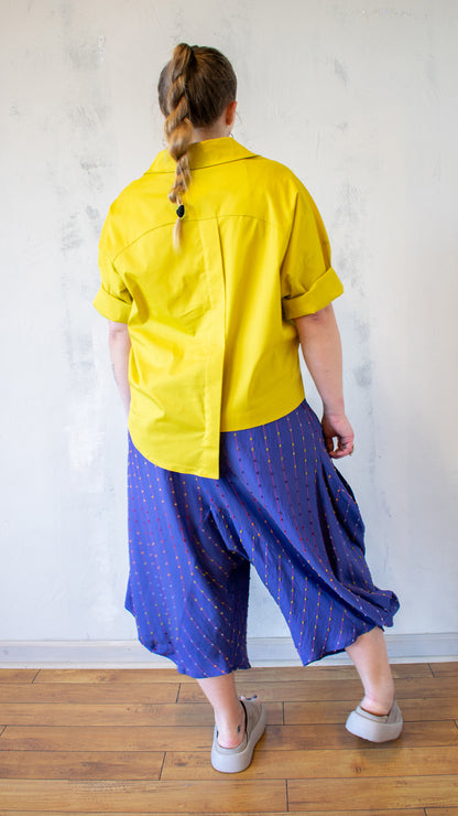 Ribbon Button Down (Multiple Colors)