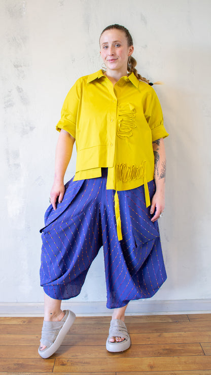 Ribbon Button Down (Multiple Colors)