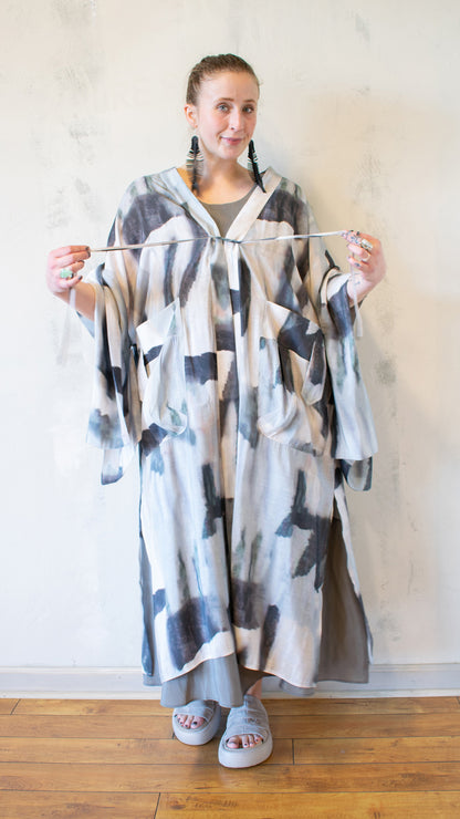 Tie Closure Kimono
