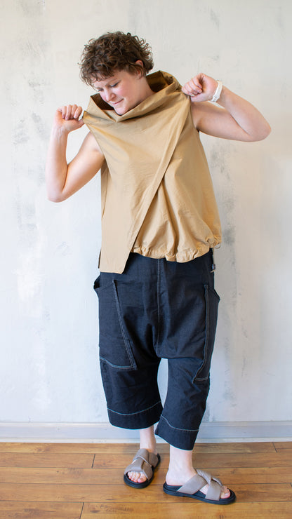 Cross Over Blouse (Multiple Colors)