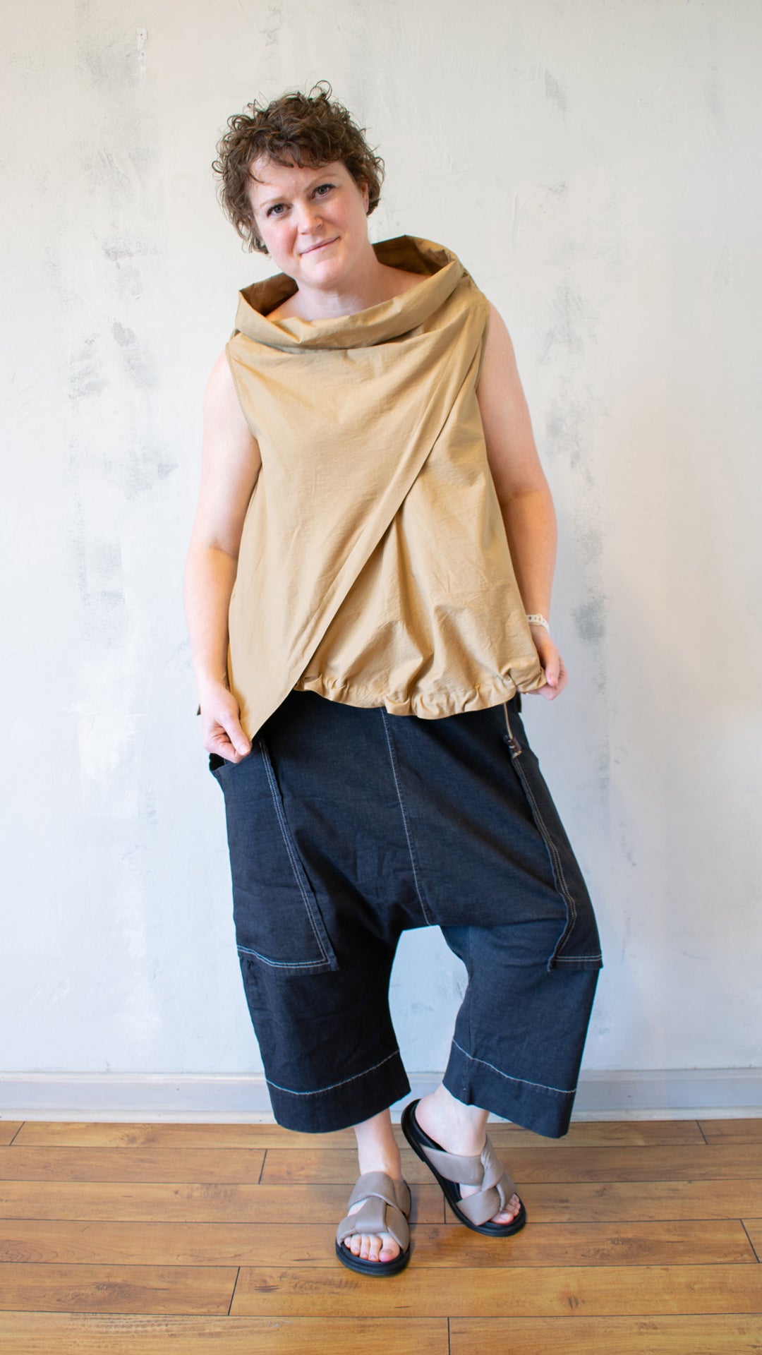 Cross Over Blouse (Multiple Colors)