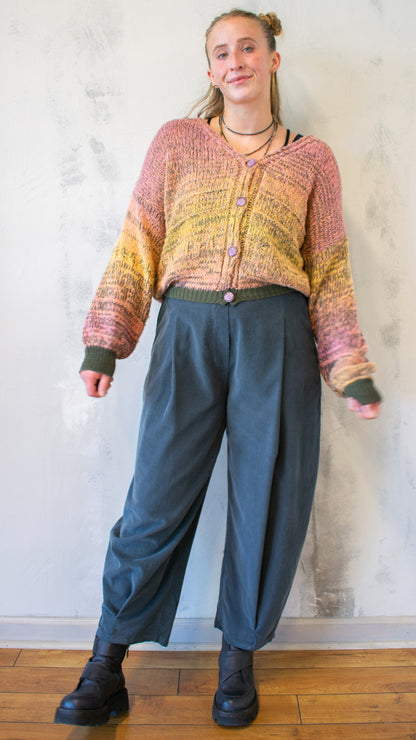 Throw Back Cardigan (Multiple Colors)