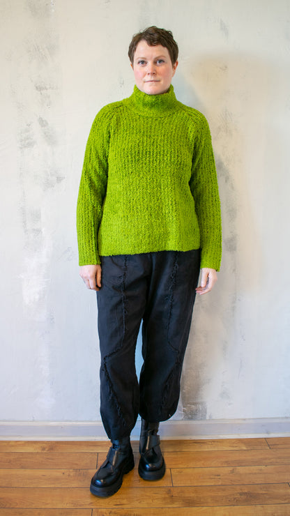 Plush Turtleneck Sweater (Multiple Colors)