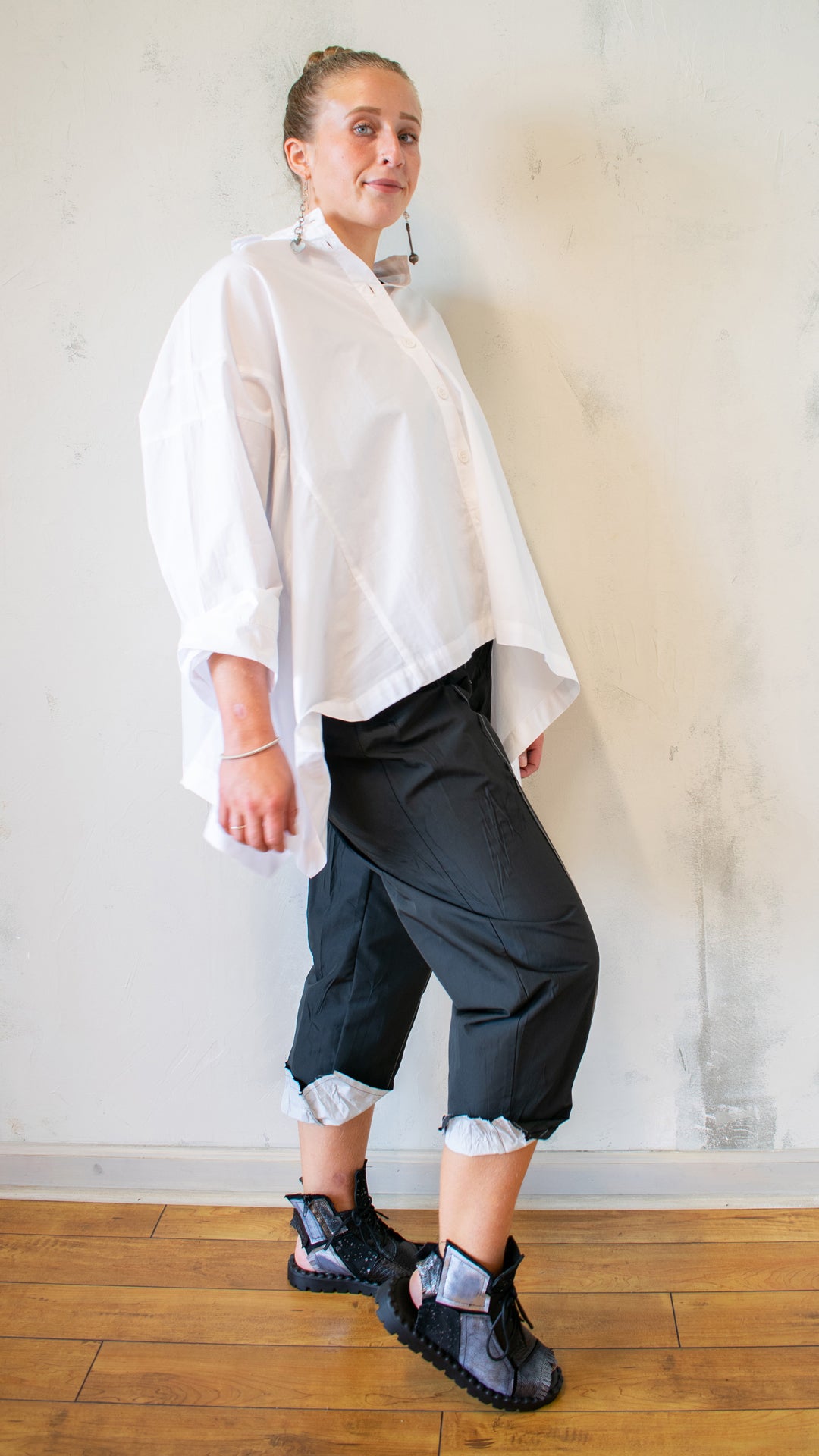 Crop Crinkle Pant