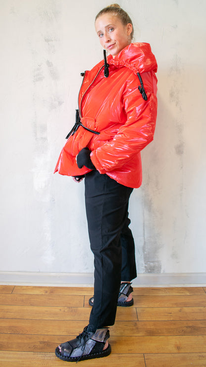 Red Puffer Jacket