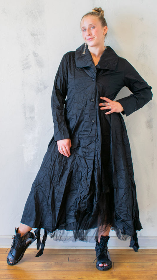 Lace Hem Duster