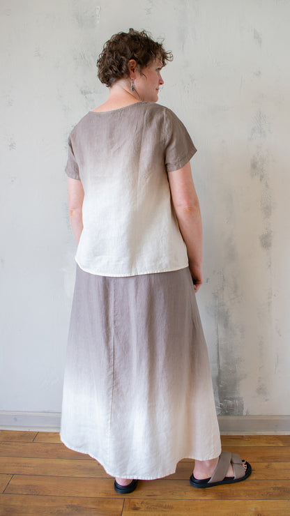 Ombre Linen Tee (Multiple Colors)