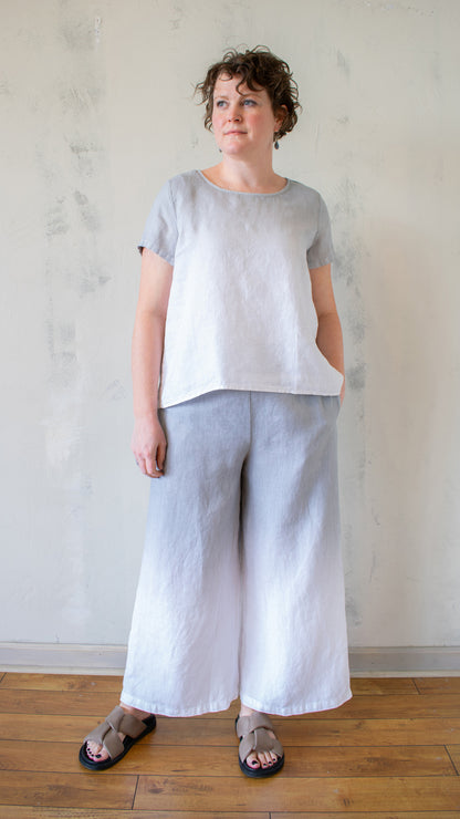 Ombre Linen Tee (Multiple Colors)