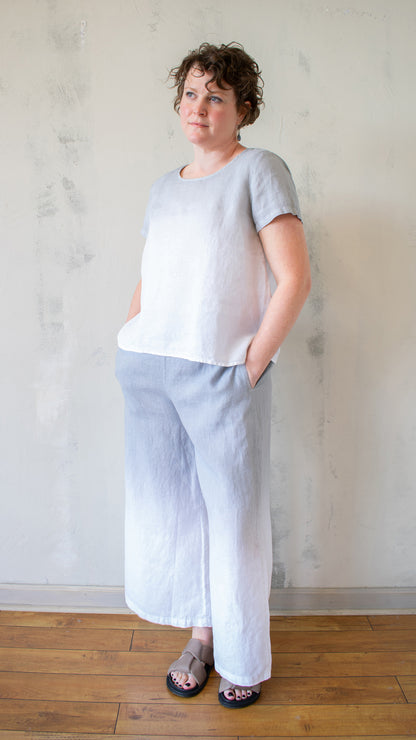Ombre Linen Tee (Multiple Colors)