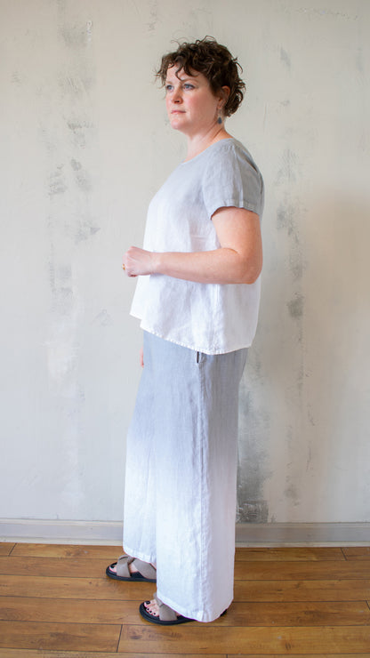 Ombre Linen Tee (Multiple Colors)