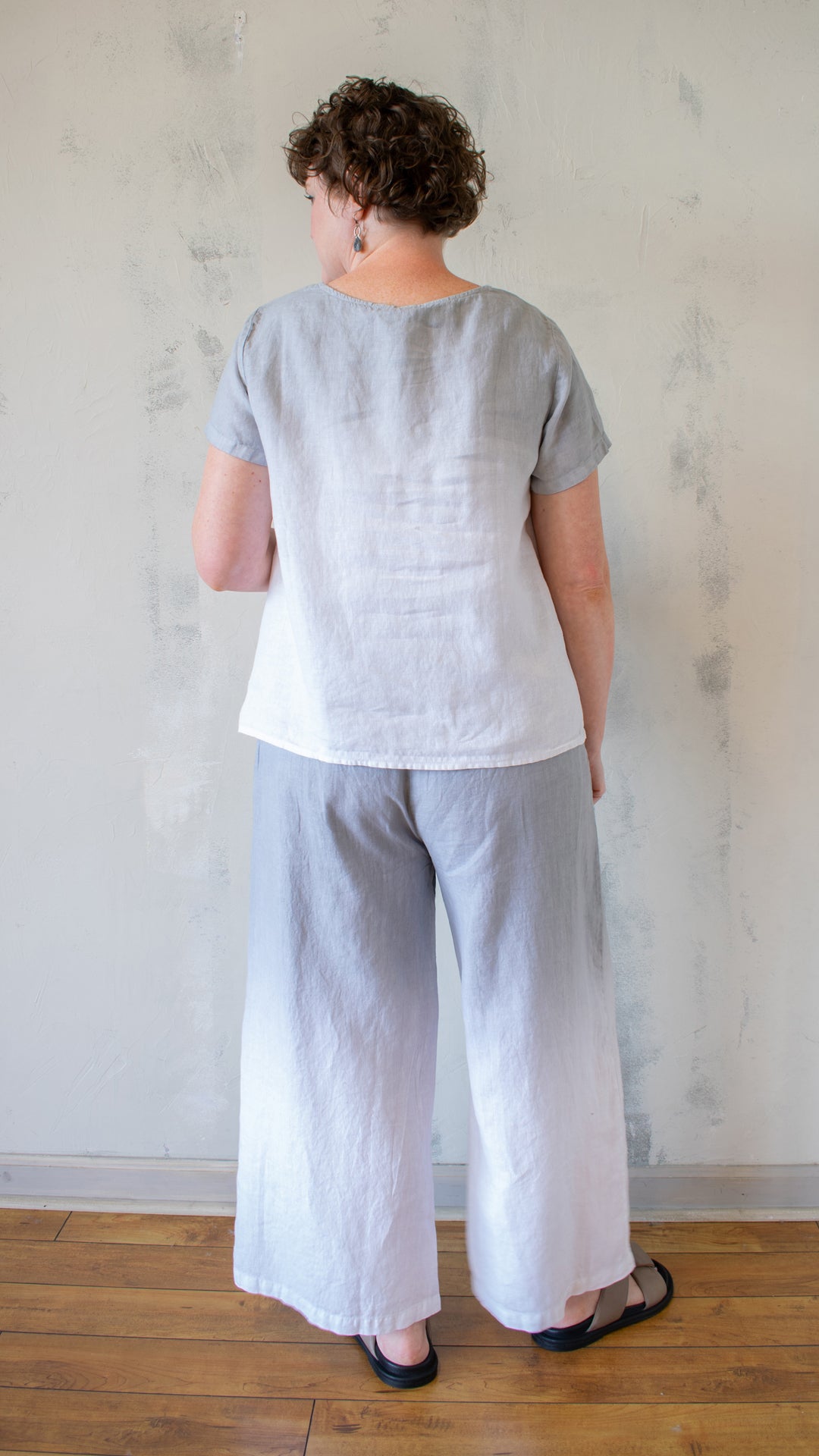 Ombre Linen Tee (Multiple Colors)
