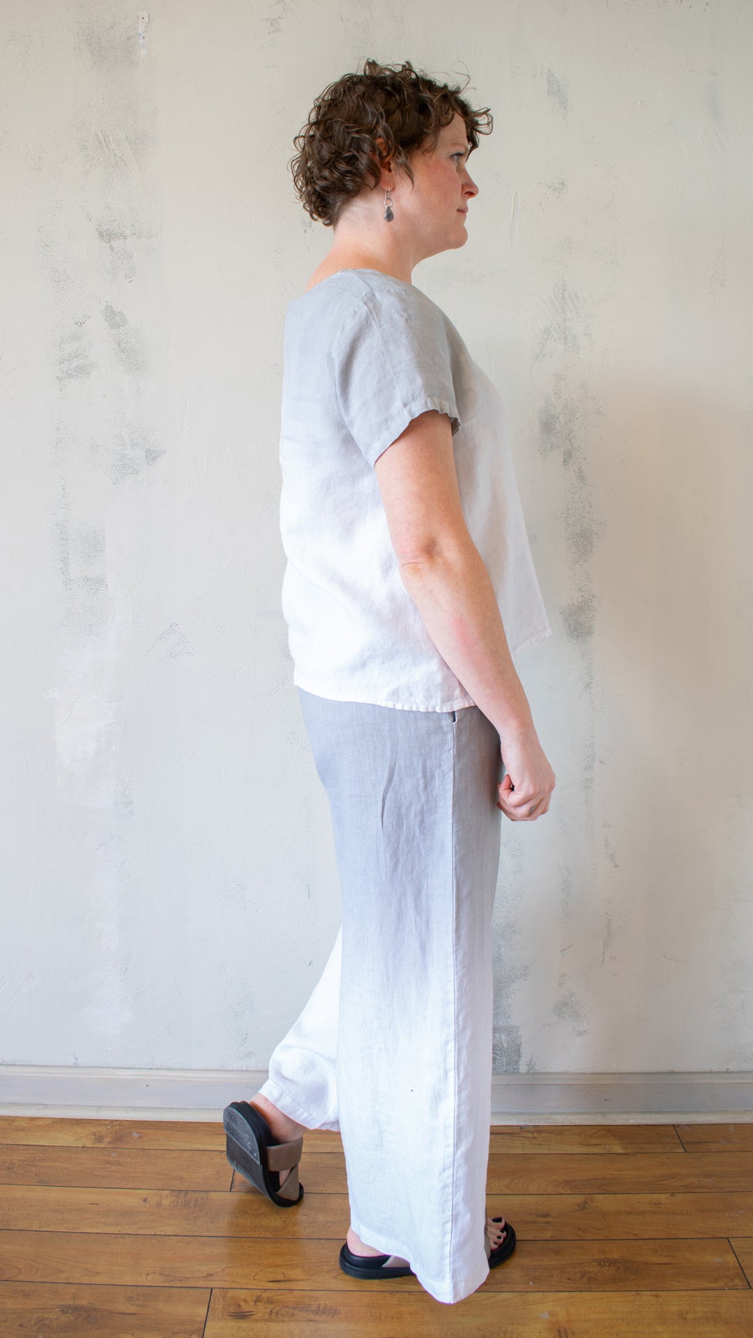Ombre Linen Tee (Multiple Colors)