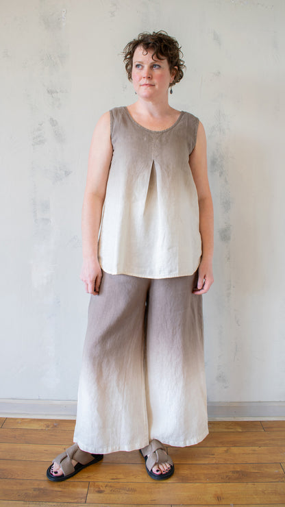 Ombre Wide Leg Trouser (Multiple Colors)