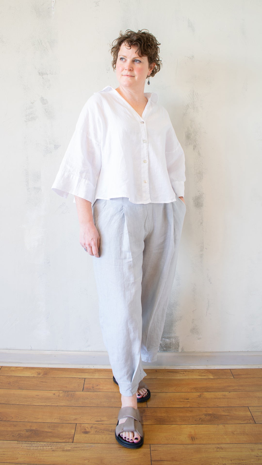 Hem Tuck Trousers (Multiple Colors)