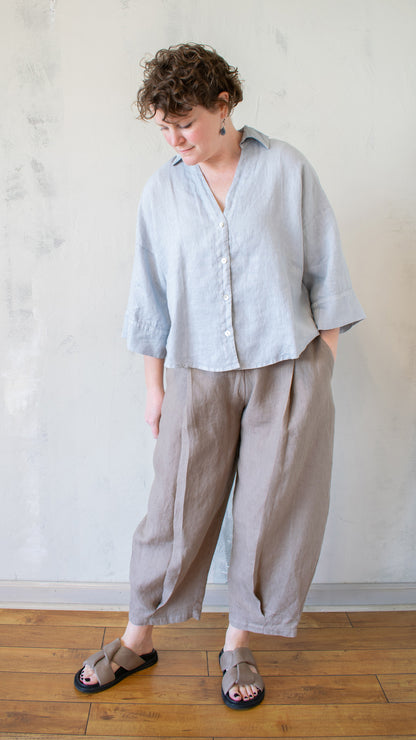 Hem Tuck Trousers (Multiple Colors)