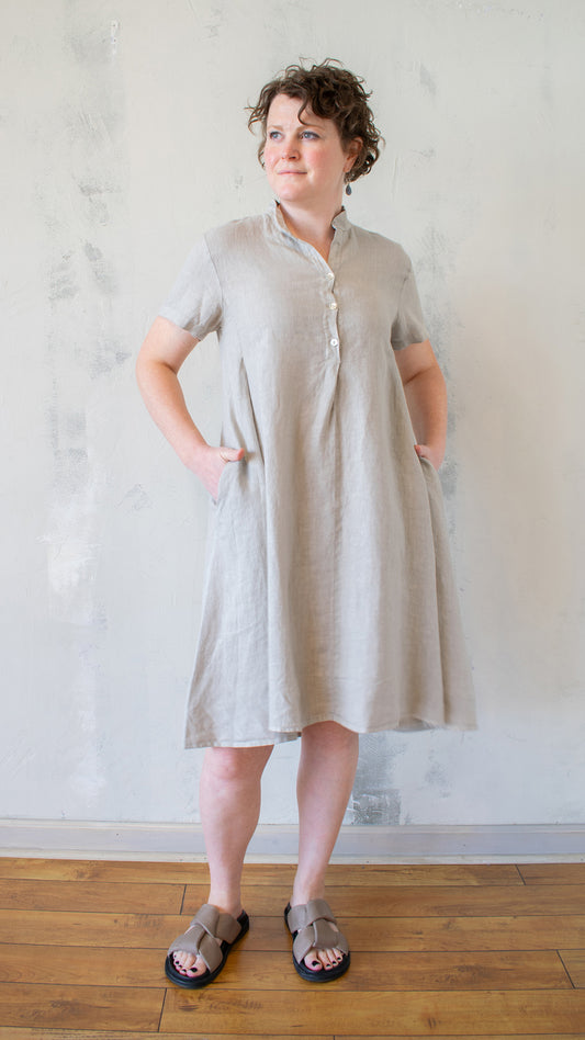 A-Line Knee Length Dress