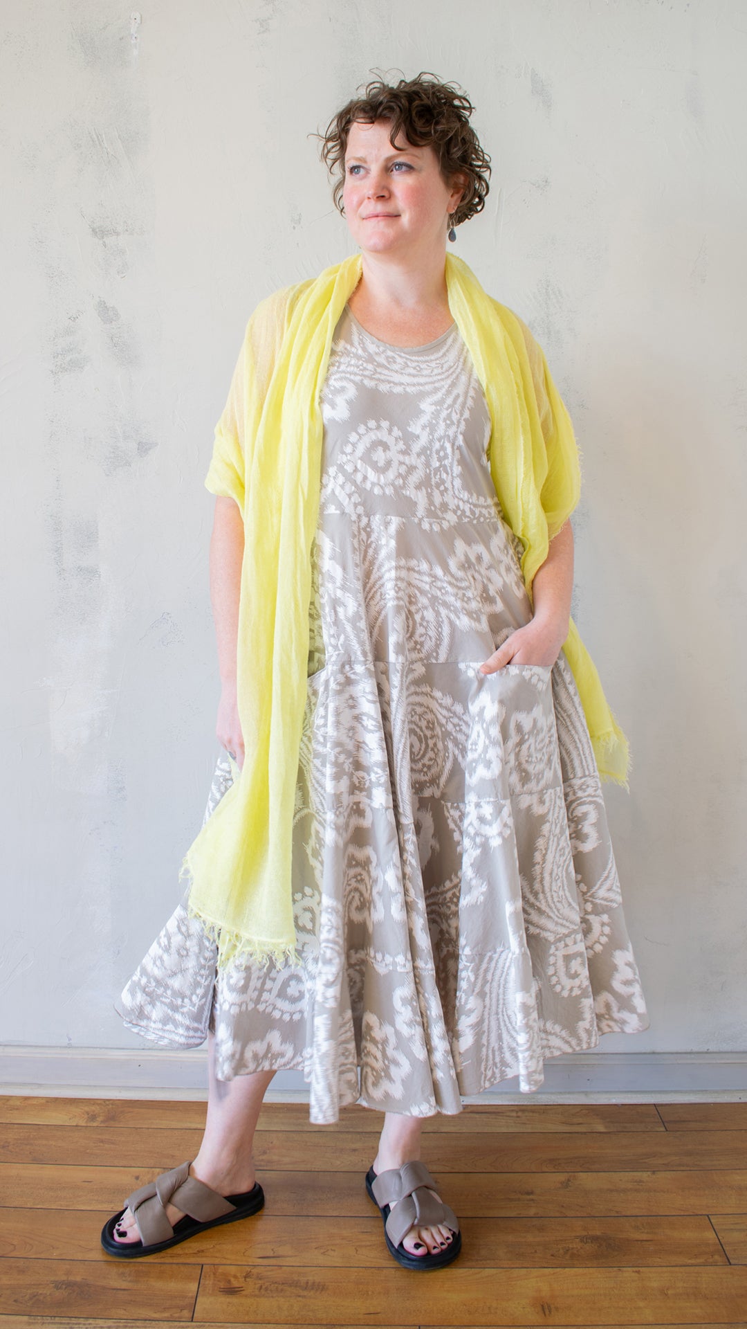 Sheer Weave Shawl Scarf (Multiple Colors)