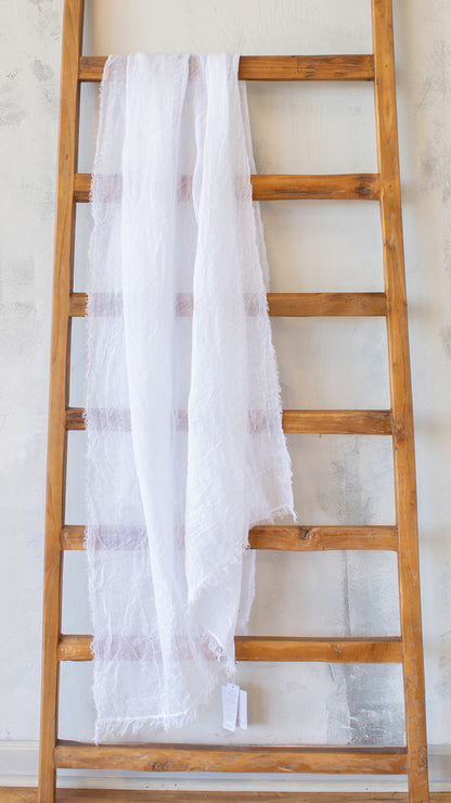 Sheer Weave Shawl Scarf (Multiple Colors)
